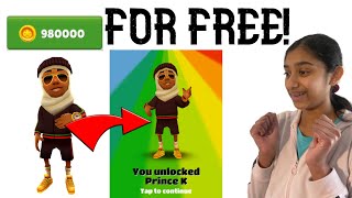 Trying Hacks to Get Prince K in Subway Surfers for FREE!!