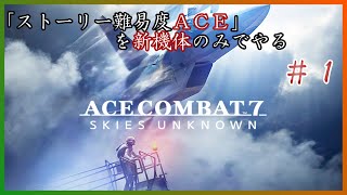 「回線テスト」ACE COMBAT7 新機体のみでストーリーを難易度ACEでやる＃１