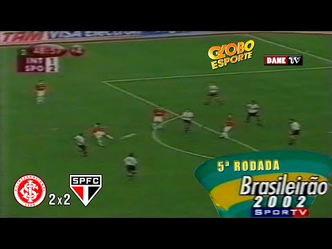 Brasileirão 2002 - Internacional 2x2 São Paulo