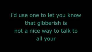 Gibberish Lyrics - relient K