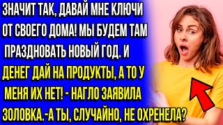 Гони ключи от дачи, я сказала! — кричала золовка. — И денег дай!А ты там, случайно, не офигела