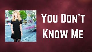 Alison Krauss - You Don’t Know Me (Lyrics)