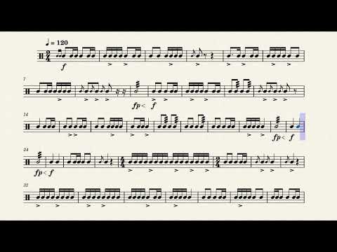 Snare Solo #1 by Harry Koester