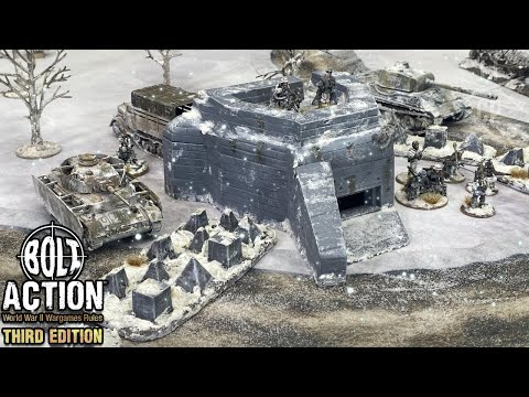Tabletop Command Post: Bolt Action Battle Report- Ardennes 1944