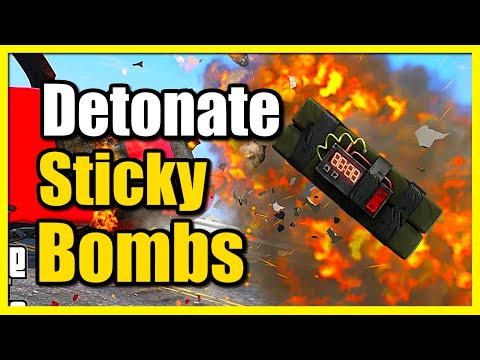 How to Detonate Sticky Bomb in GTA 5 Online on Foot or Vehicle (Fast Tutorial)
