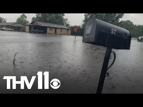 Over 200 houses flooded in small Arkansas town
