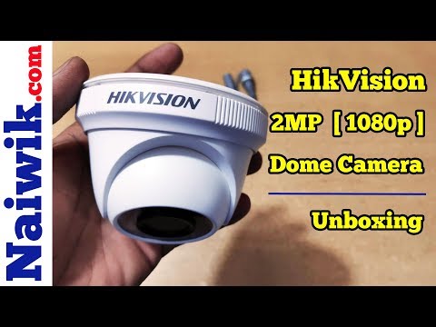 Hikvision security camera, 2 mp, cmos