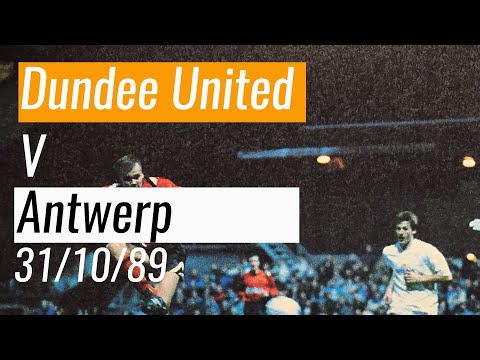 Dundee United v Antwerp - 31/10/89 - Uefa Cup