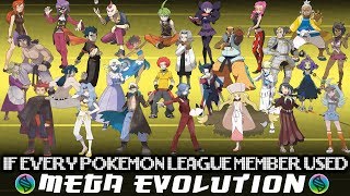 If Every Pokémon League Member Used Mega Evolution