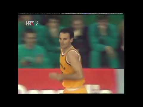 Dusko Ivanovic 1989 Europe Cup Final Jugoplastika Split - Maccabi Tel Aviv