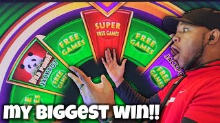 The Biggest Win I Ever Got On Wild Panda Slot Machine!! 🎰😮