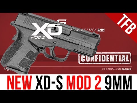 NEW Springfield Armory XD-S 9mm Mod 2 EDC Pistol