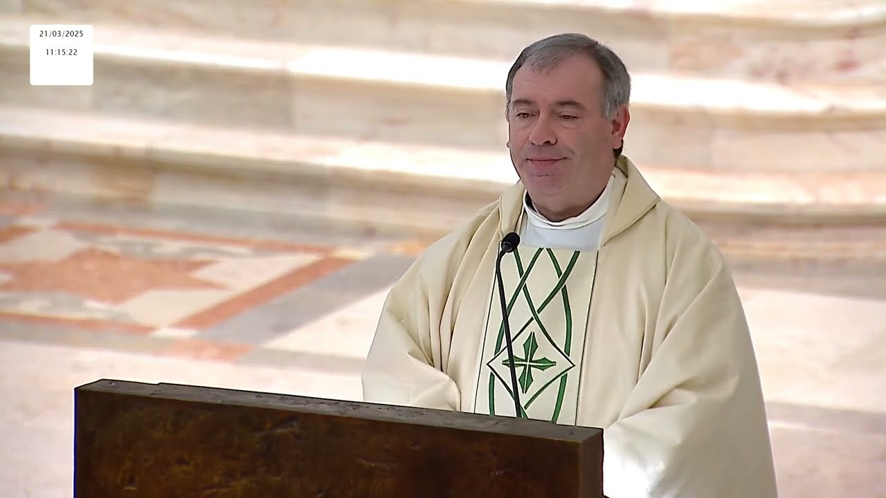 Missa desde a Basílica da Nossa Senhora do Rosário de Fátima  21.03.2025