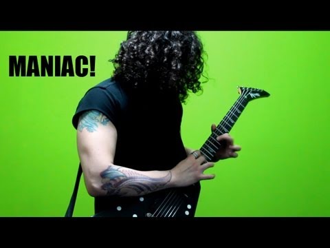 Charlie Parra - Maniac (Michael Sembello) guitar solo cover