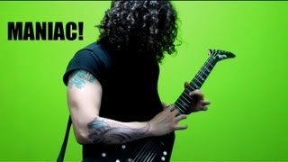 Charlie Parra - Maniac (Michael Sembello) guitar solo cover