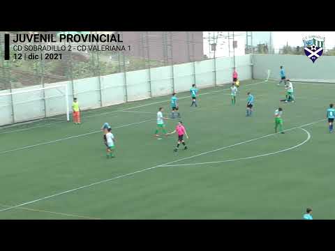 Fútbol Juvenil Provincial. Goles Sobradillo 2 - Valeriana 1