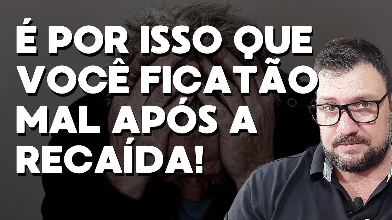 Como não se cobrar tanto para não piorar as recaídas