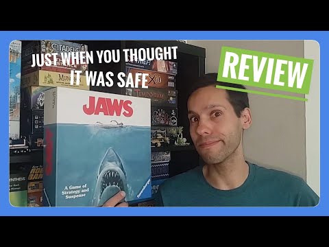 Should you take the bait? Jaws Board Game Review