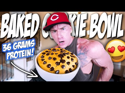 ANABOLIC CHOCOLATE CHIP COOKIE BOWL | Easy High Protein Baked Oatmeal Recipe