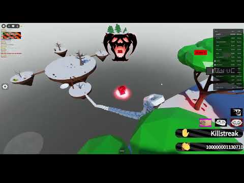 Admin Abusing With New Gloves In Slap Battles But Bad