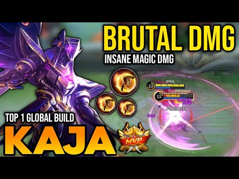 KAJA BEST BUILD 2022 | BUILD TOP 1 GLOBAL KAJA GAMEPLAY | MOBILE LEGENDS✓
