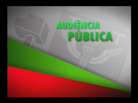Audiência Pública - Políticas de Bem Estar Animal 19/10/2018