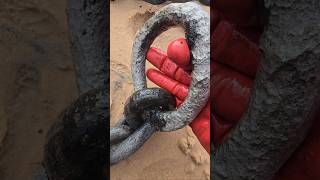 100kg Silver chain found on the beach ⛓️ X-Finds