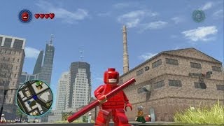 LEGO Marvel Super Heroes - Daredevil Unlocked + Free Roam Gameplay