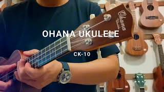 Video thumbnail for Ohana Ukulele Model CK-10 High Quality Beginner Ukulele Mahogany Body @ukulele101 Malaysia by Ukulele 101 Malaysia