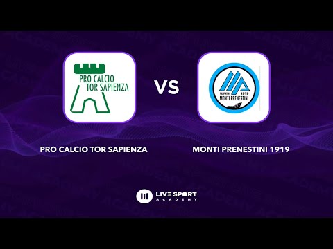 Pro Calcio Tor Sapienza vs. Monti Prenestini | Excellence