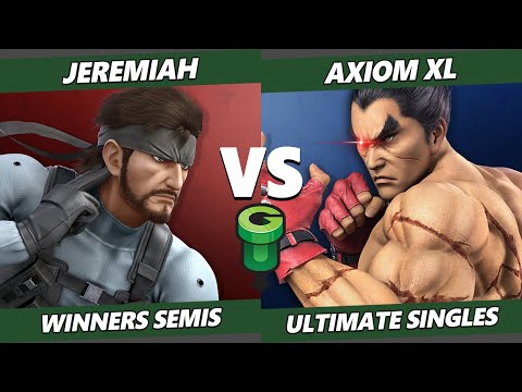 Game Underground Winners Semis - Jeremiah (Snake) Vs. Axiom XL (Kazuya) SSBU Ultimate Tournament