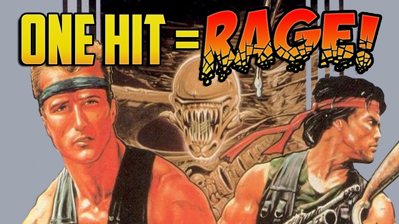 NONSENSE DIFFICULTY! RETRO RAGE: Contra! (NES)