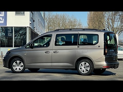 Volkswagen NEW Caddy Cargo Combi 2022 in 4K Mojave beige Metallic Walk around & detail inside