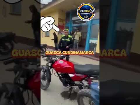 Guasca Cundinamarca Ataque a la policía