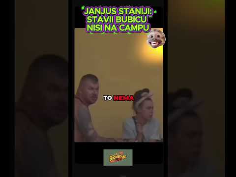 JANJUS:STAVI BUBICU NISI NA CAMP NEGO U RIJALITIJU  #zadruga #humor #uzivozadruga #podcast #rtvpink
