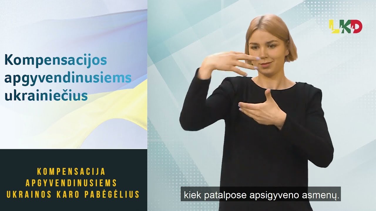 Kompensacija apgyvendinusiems Ukrainos karo pabėgėlius
