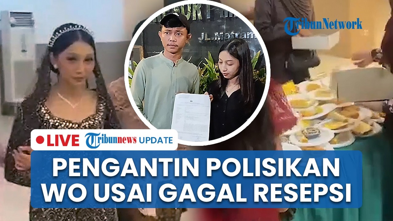 LIVE: Pengantin di Bekasi Laporkan WO ke Polisi usai Gagal Resepsi Ditipu, Rp85,5 Juta Dibawa Kabur