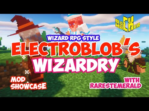 Minecraft : Electroblob's Wizardry Mod Showcase [1.12.2]