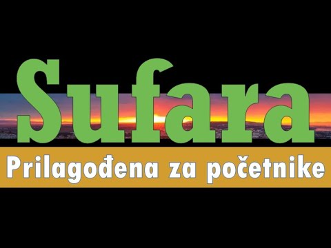 Sufara za početnike - Arapsko pismo