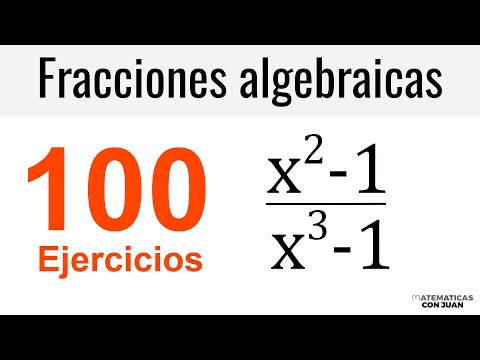 SIMPLIFICAR FRACCIONES ALGEBRAICAS. Desde cero. 100 EJERCICIOS. Matemáticas Básicas