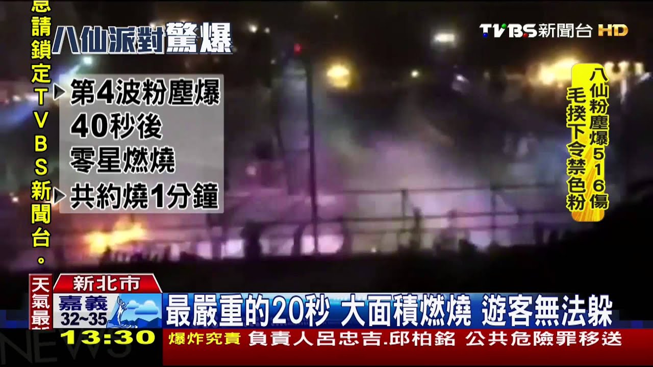 1分鐘4爆炸！以為特效　火苗墜大難臨頭