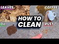 How To Clean Four Common Concrete Stains