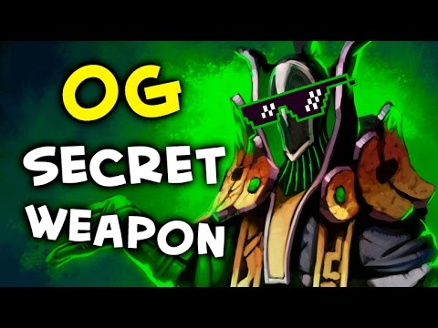 OG secret weapon — 9000 MMR Rubick