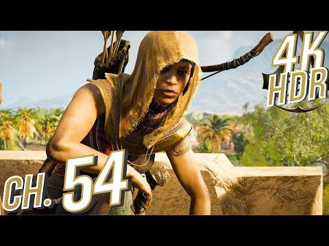 [4K HDR] Assassin's Creed: Origins (100%, Nightmare) Walkthrough part 54 - Reunion