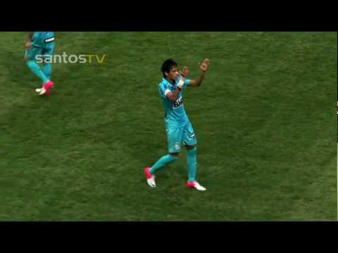 Veja os gols de Coritiba 1x2 Santos