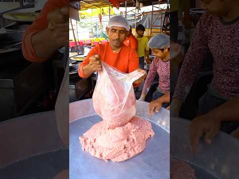 Most Viral Lucknowi Style Mutton Tunday Kebab Making In Indirapuram Rs 120/- Only #ghaziabad #shorts