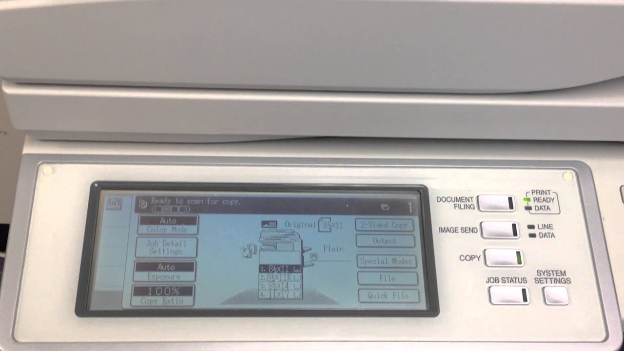 Testing of Sharp MX-4501 N