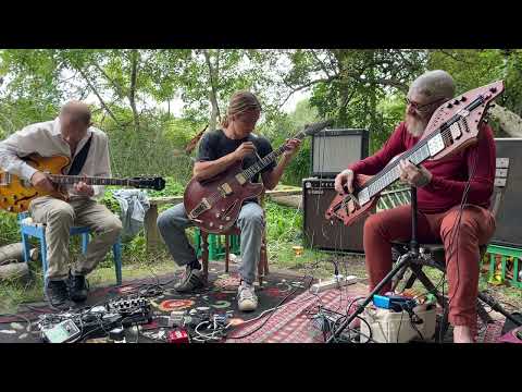 Taus Bregnhøj-Olesen & Emil Palme (of Yngel) with Killick Hinds, Christiania, Copenhagen 8.30.23