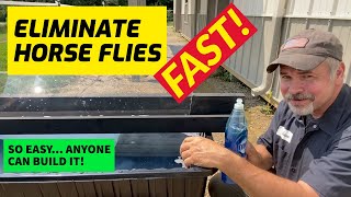Get Rid of Horse Flies - How To Make The Best DIY Horse fly trap