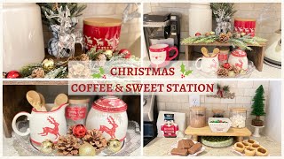 *NEW* Christmas Coffee & Hot Cocoa Sweet Station | Christmas Decorate with Me